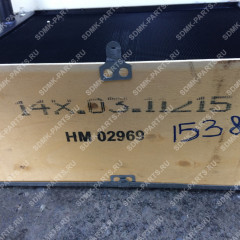 Радиатор водяной в сборе бульдозера 14X-03-11214 KOMATSU D65E-12 14X-03-11215 14X-03-11215